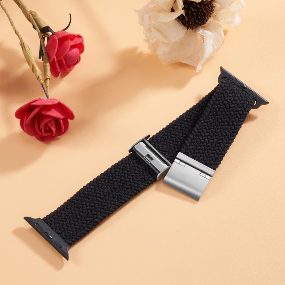 NEW[BAND] Adjustable BK Unity Braided Solo Loop For Apple Watch - Picture 3 of 4